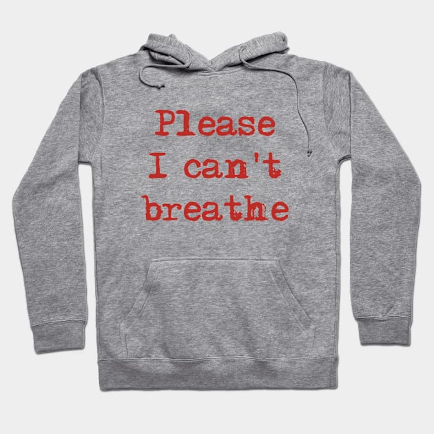 I can't breathe Hoodie by osaya